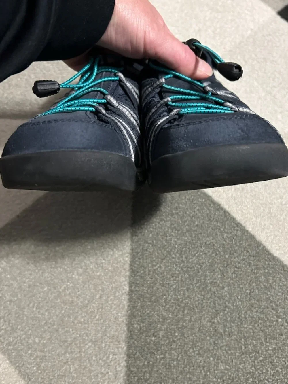 Clarks‎ Tuvia Madee Fisherman Navy/Teal Adjustable Sandals Women's Size 10